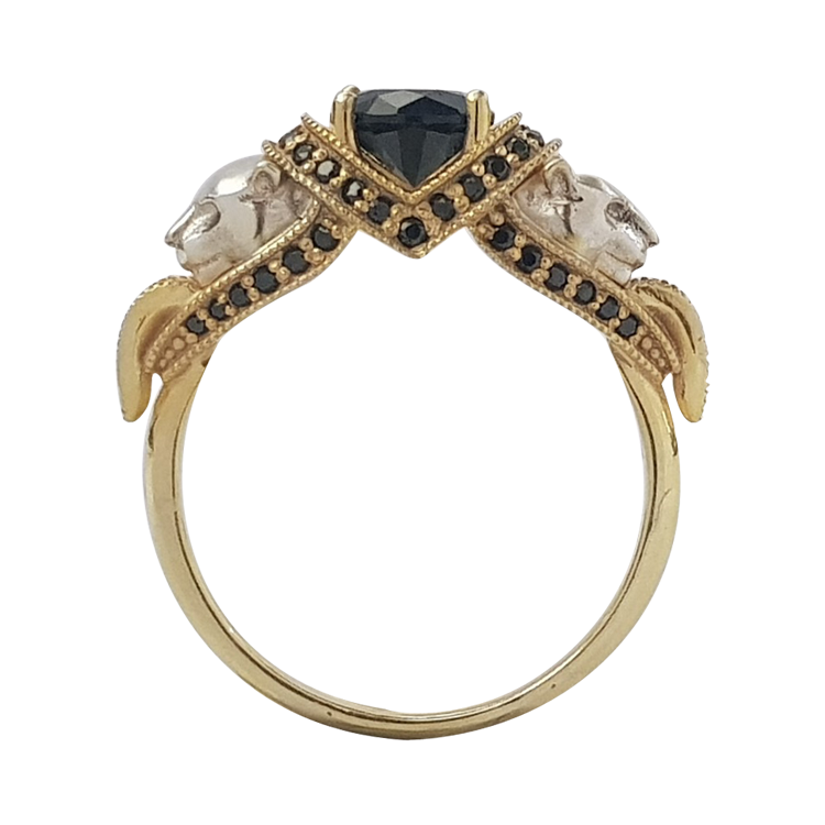 純銀戒指，男士戒指 豹元素；集野性與優雅於一身的獵豹（0859）