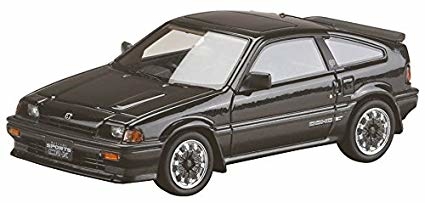1/43 Mark43 Honda Ballade Sports CR-X Si (AS) (Mugen CF-48 Wheel) (PM4384SBK)