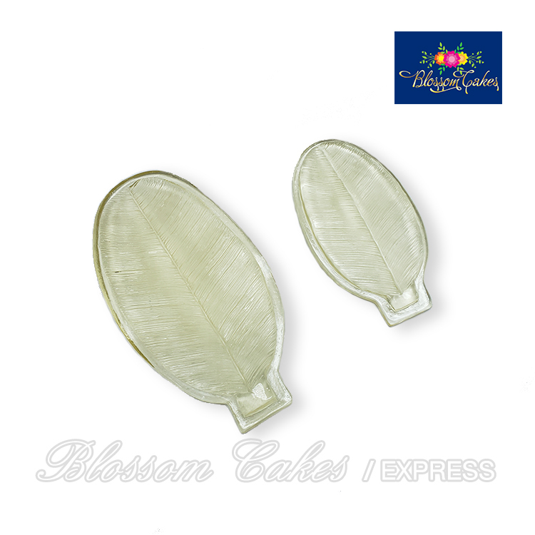 Banana Leaf Resin Vein Stamp, Set of 2