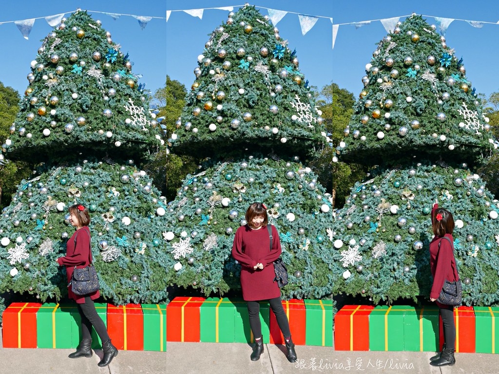 公主袖長版開岔針織上衣-棗紅