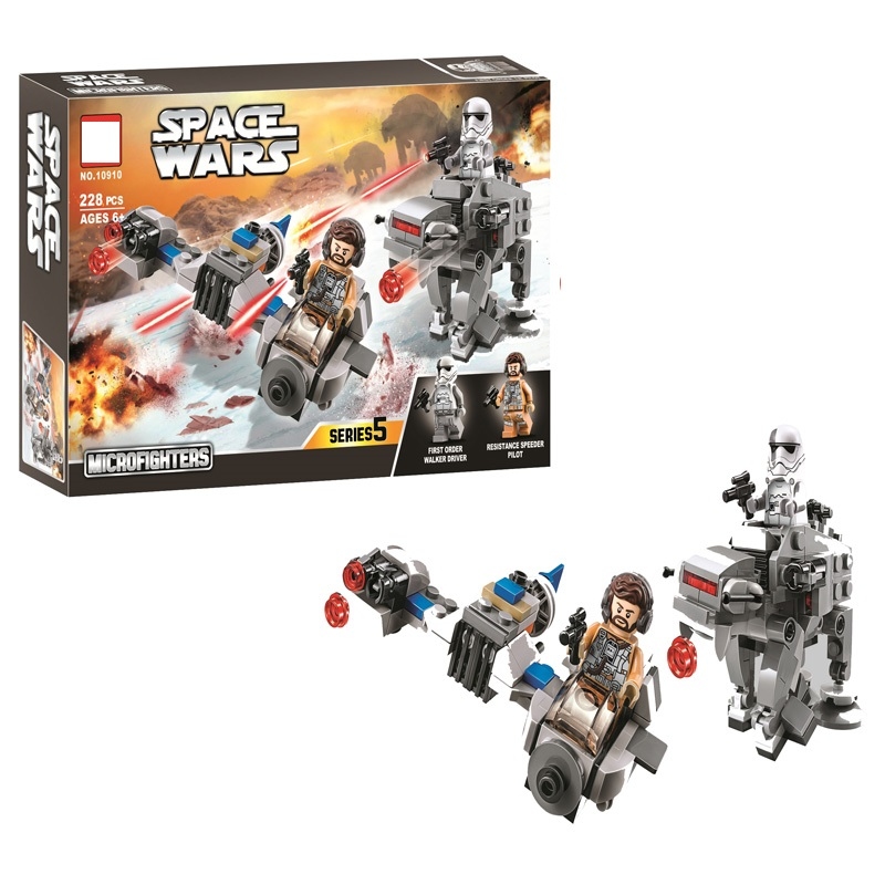STAR WARS Microfighters Bricks Set Fit Lego NO BOX LA10910