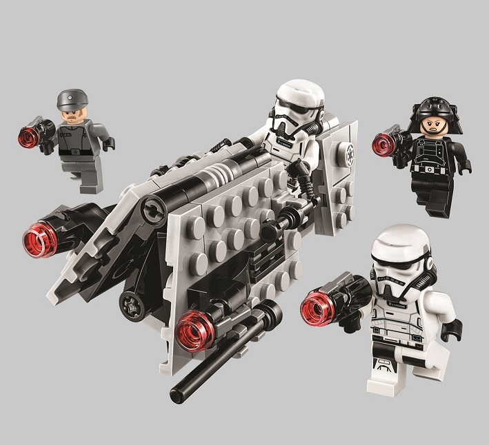 STAR WARS Imperial Patrol Recruitment Officer  Bricks Set Fit Lego NO BOX LA10909