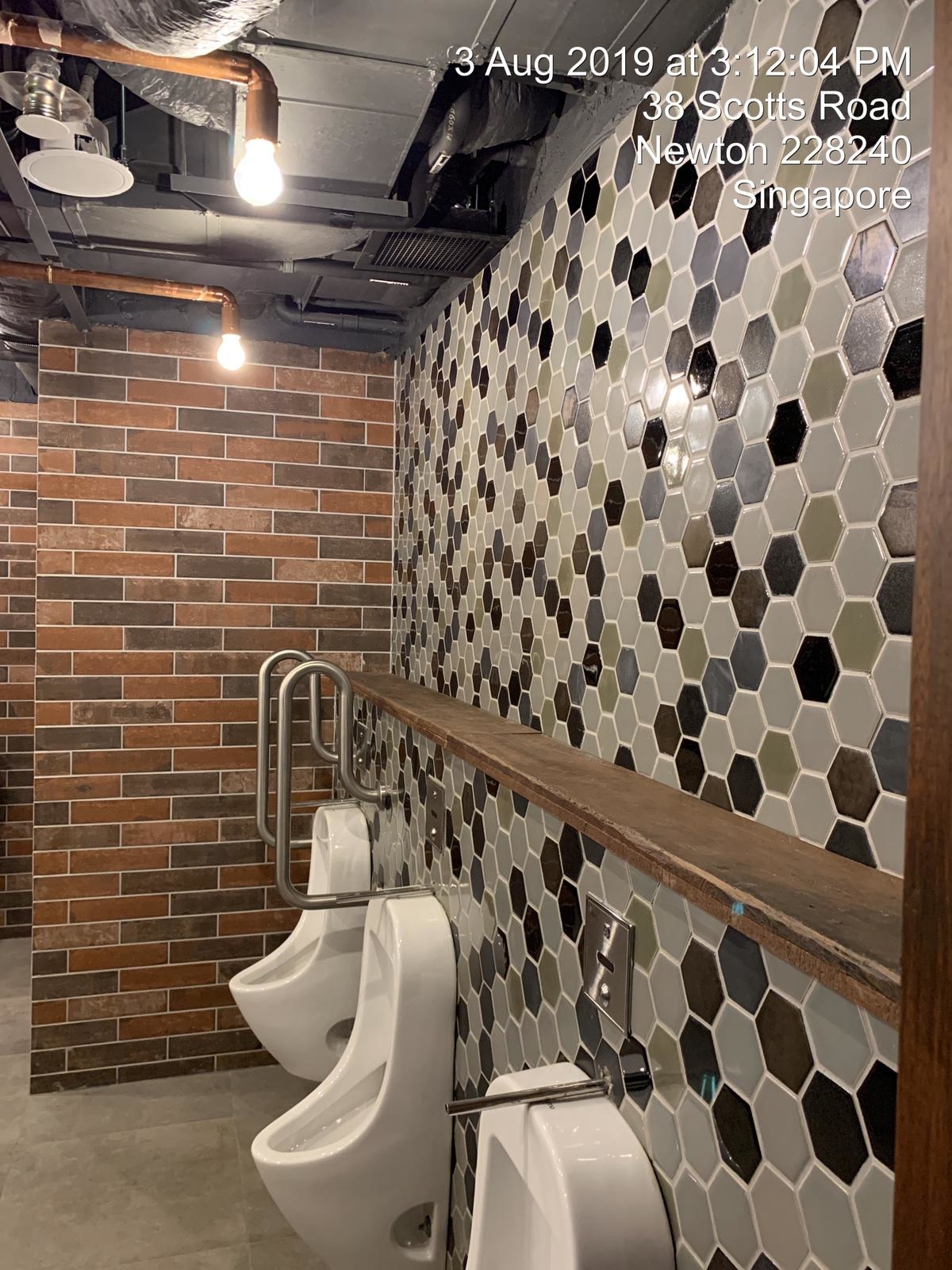 The American Club SIngapore,thai ceramic tile,thai tile,thai handmade tile,thai honeybee tile,topworlds