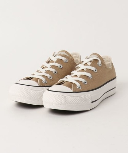 CONVERSE ALL STAR LIFT OX WHITE 奶茶厚底