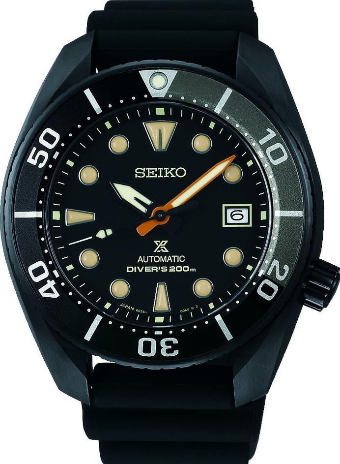 萬年鐘錶 - SEIKO PROSPEX   進化版 全黑系水鬼 限量潛水錶  DIVER SCUBA  6R35-00D0SD  / SPB125J1  錶徑45MM