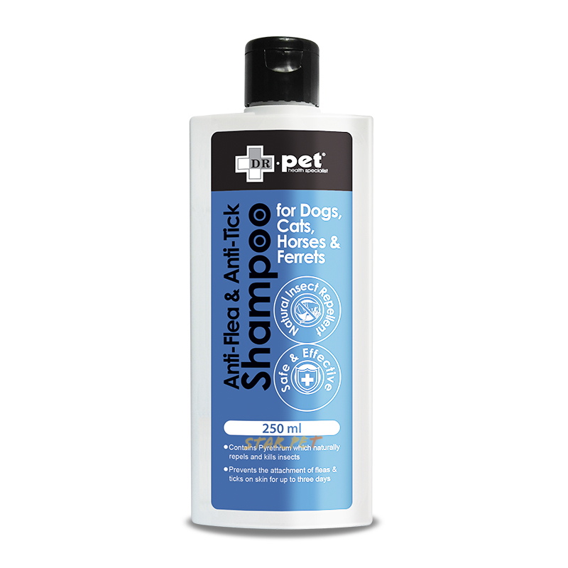 DR. Pet Anti-Flea & Anti-Tick Shampoo for Dogs 250ml
