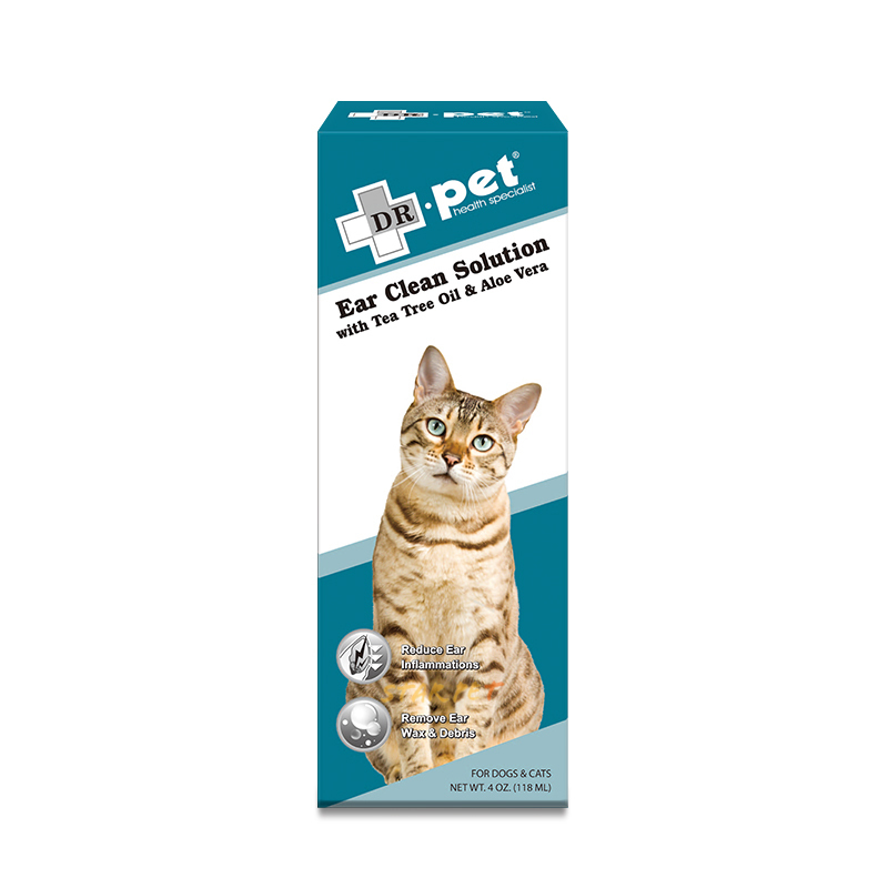 DR. Pet Ear Clean Solution with Tea Tree Oil & Aloe Vera 118ml