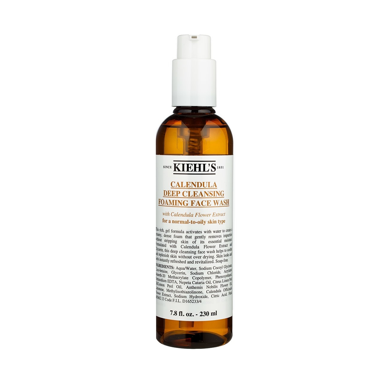 Kiehl's 金盞花植物精華深層潔面泡沫凝露啫喱 230ml/500ml