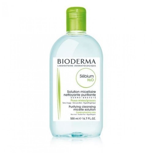 Bioderma 貝德瑪 控油卸妝潔膚水- 綠蓋 500ml