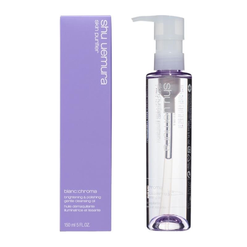 Shu Uemura blanc chroma火山泥淨白潔顏油 150ml