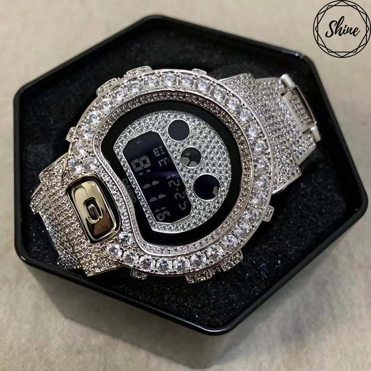 DW-6900BB-1 銀色簡約設計全套