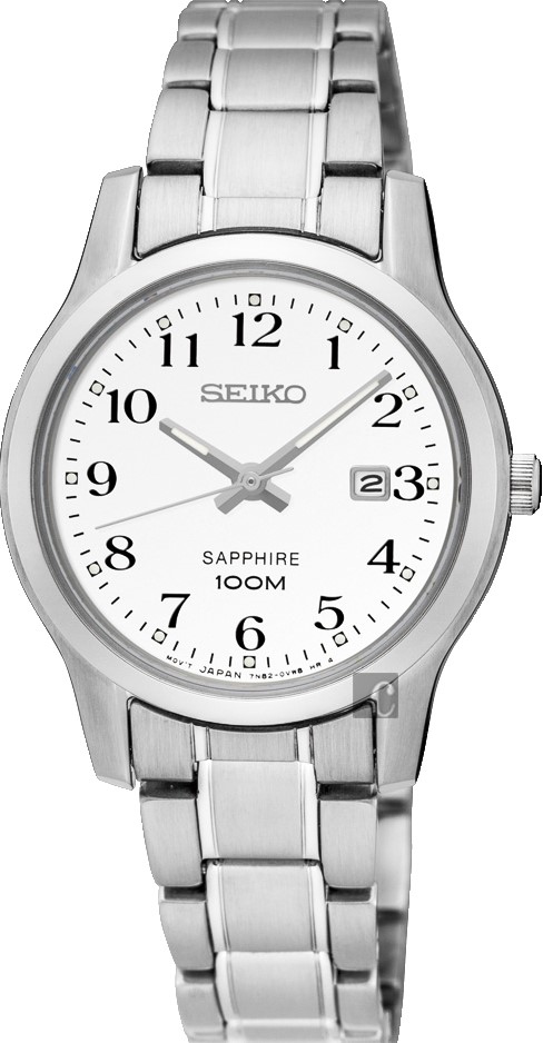 萬年鐘錶 - SEIKO  CS 系列 數字簡約女錶   7N82-0JK0X / SXDG89P1 錶徑29MM