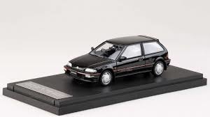 1/43 Mark43 Honda Civic (EF 9) SiR Ⅱ Black Metallic (PM4396BK)