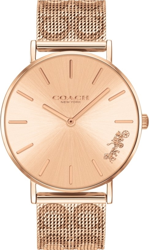 萬年鐘錶 - COACH錶  簡約男女錶  14503343  表徑36MM