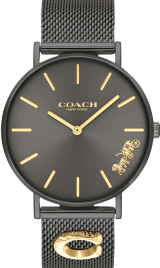 萬年鐘錶 - COACH錶  簡約男女錶  14503339  表徑36MM
