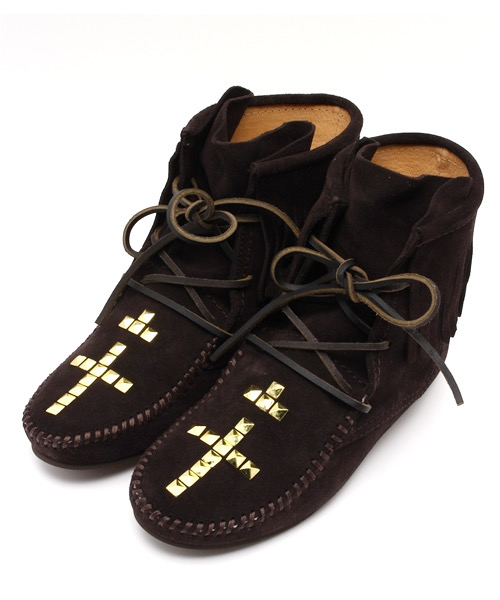 R.N.A 麂皮流蘇短靴