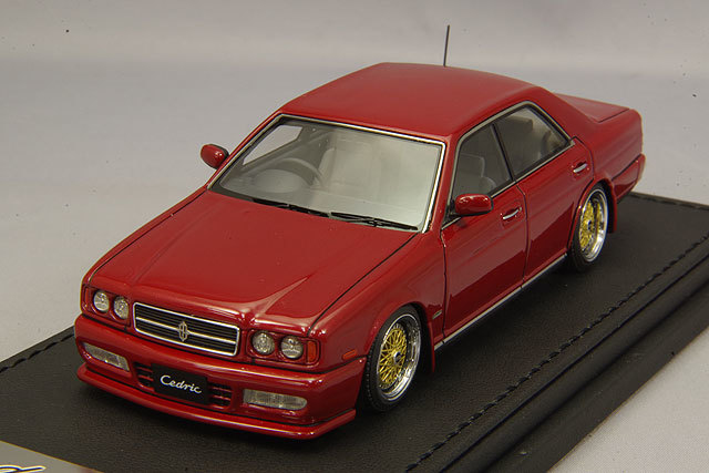 1/43 IG Nissan Gloria (Y32) Gran Turismo Ultima Red (IG1269)