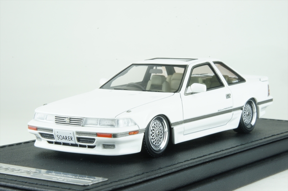 IG 1/18 ソアラ／Toyota Soarer Z20 2.0GT-TWIN TURBO L White