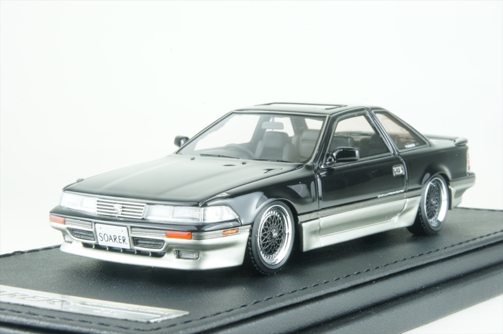 1/43 IG Toyota Soarer (Z20) 2.0GT-Twin Turbo L Black/Silver (IG1319)