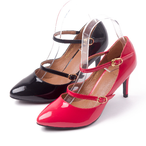 Candice 條帶高跟鞋(兩色)MIT款