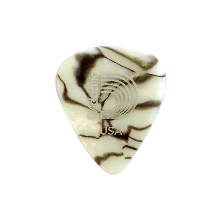 D'Addario 彈片 貝殼賽璐標準型 撥片 1CAB2 (5入) 美製