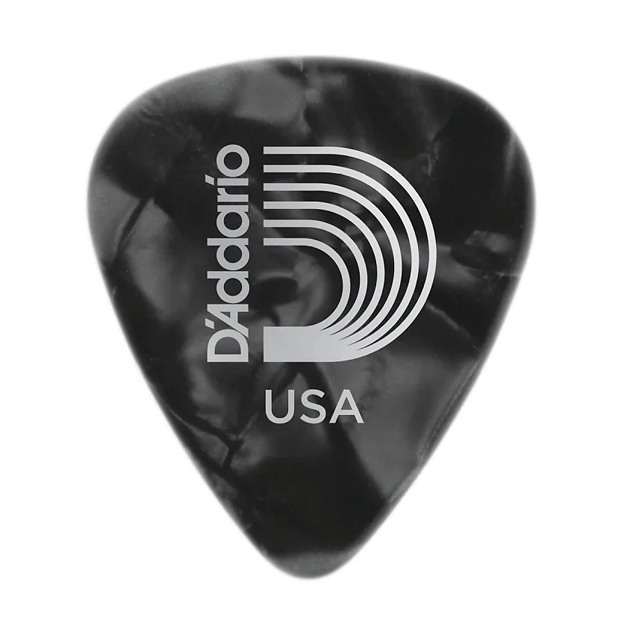 D'Addario 彈片 黑珍珠標準型 撥片 1CBKP (5入) 美製