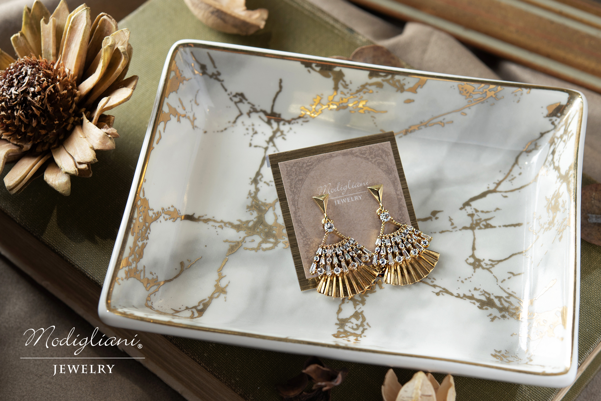 華麗派對垂墜式耳環