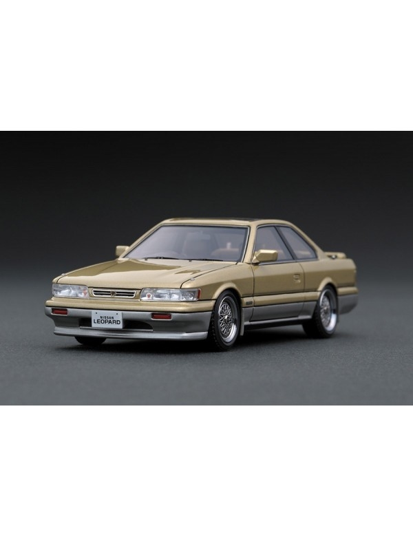 1/43 IG Nissan Leopard (F31) Ultima V31 TWINCAM TURBO gold/ Silver (IG1564)