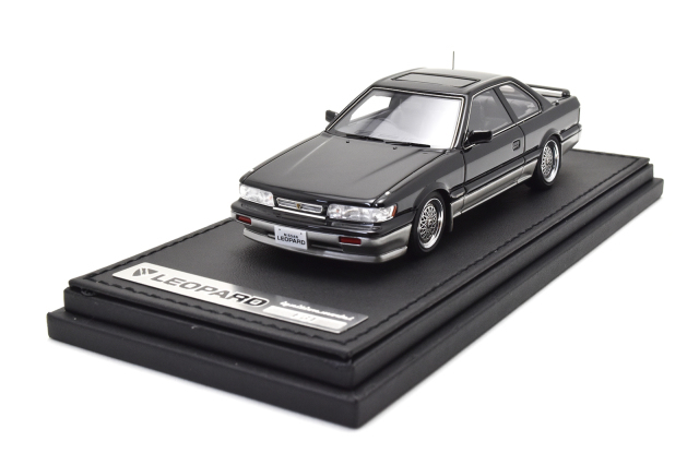 1/43 IG Nissan Leopard (F31) Ultima V30 TWINCAM TURBO Black/ Silver (IG1565)
