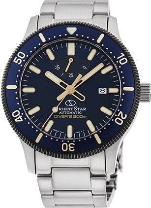萬年鐘錶 - ORIENT STAR  東方之星 DIVERS 200M  限量款 機械潛水錶錶   RE-AU0304L   錶徑 43.6mm