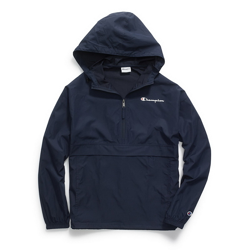 [現貨] CHAMPION V1012 PACKABLE JACKET NAVY