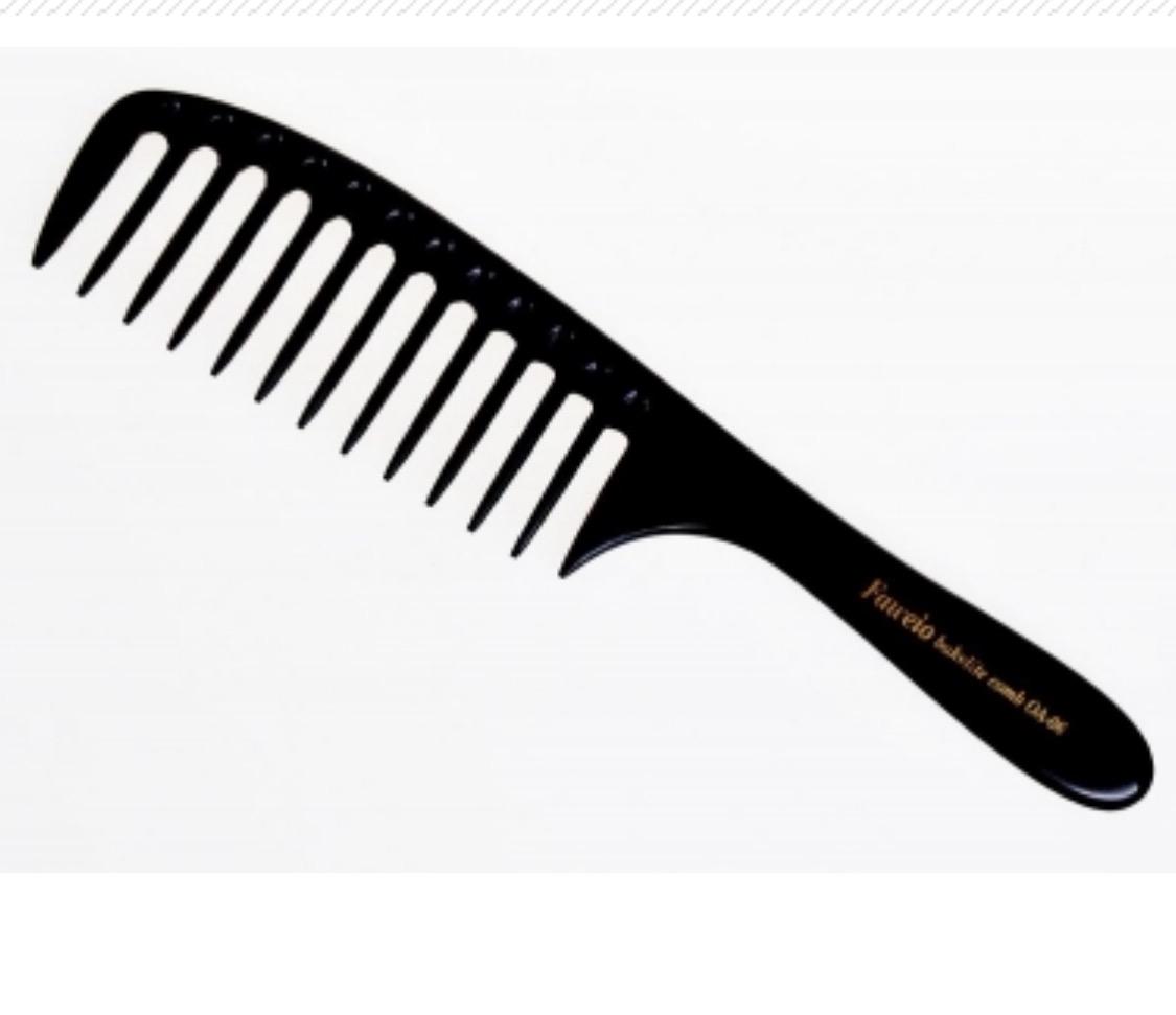 寬齒扁梳 濕髮可用