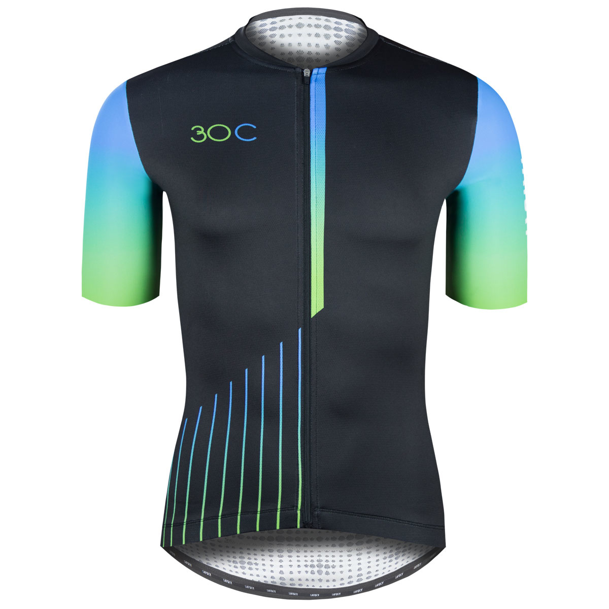 男款空力短車衣 30C 黑