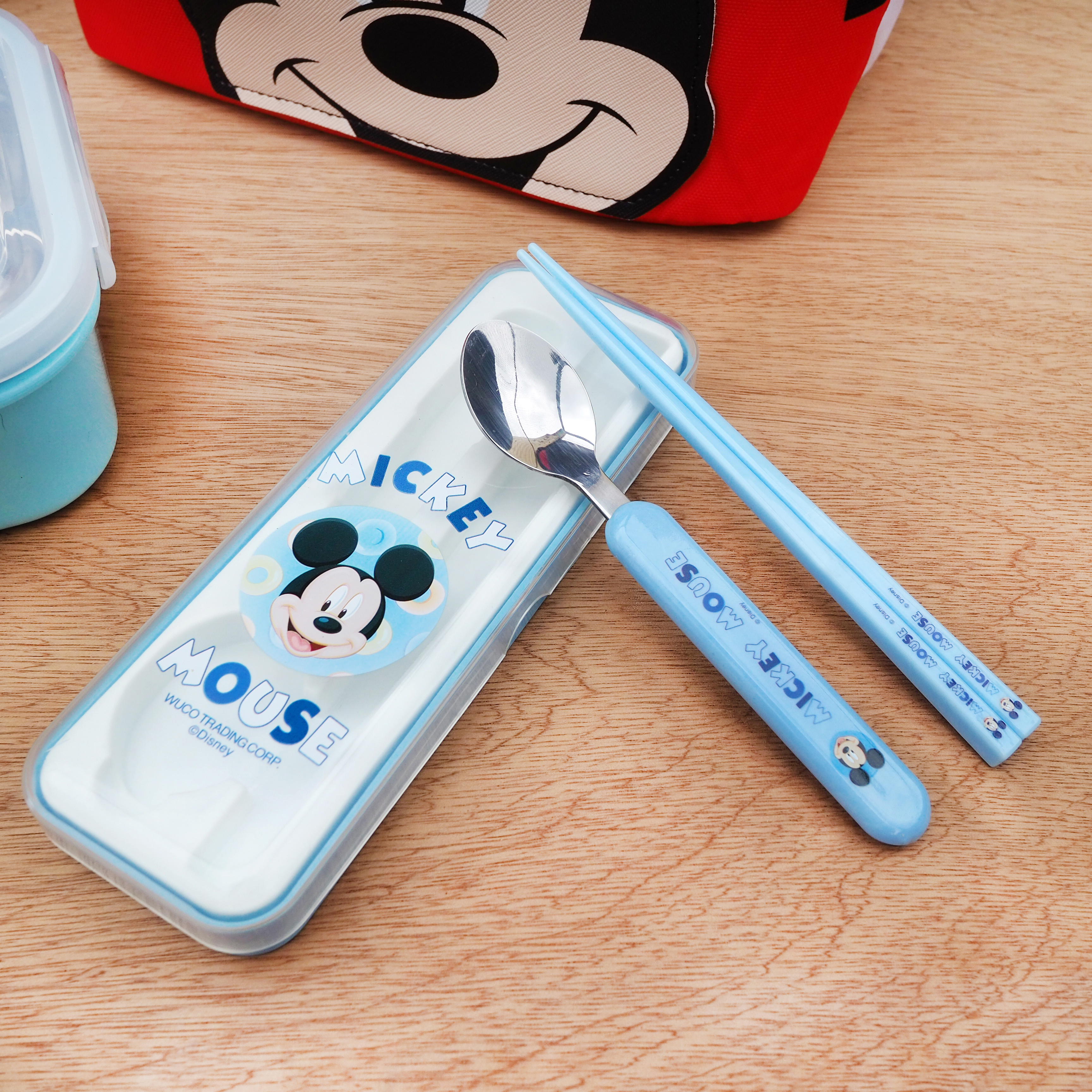 Mickey&Minnie 米奇米妮 環保餐具組-52310