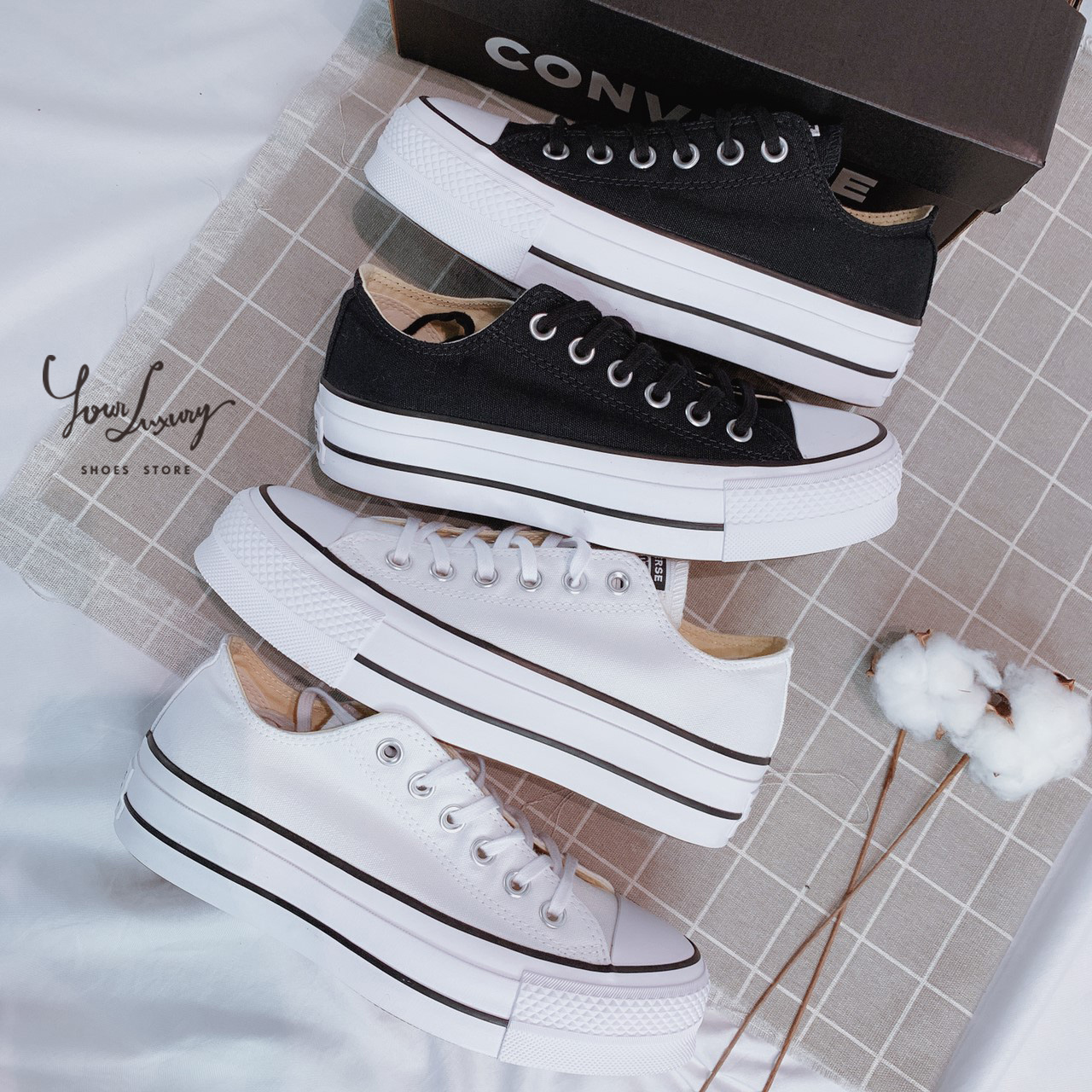 Your Luxury】現貨CONVERSE Chuck Taylor All Star Lift 厚底