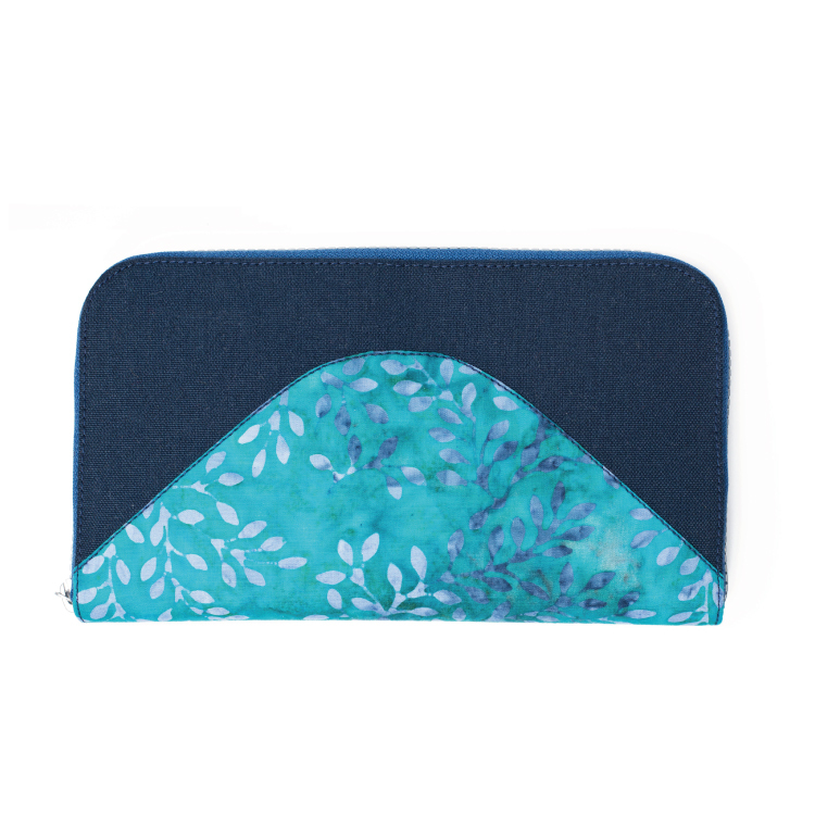 典雅之葉/手機/護照/卡片零錢長夾(材料包)