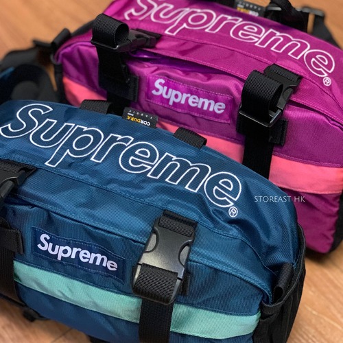 supreme teal bag