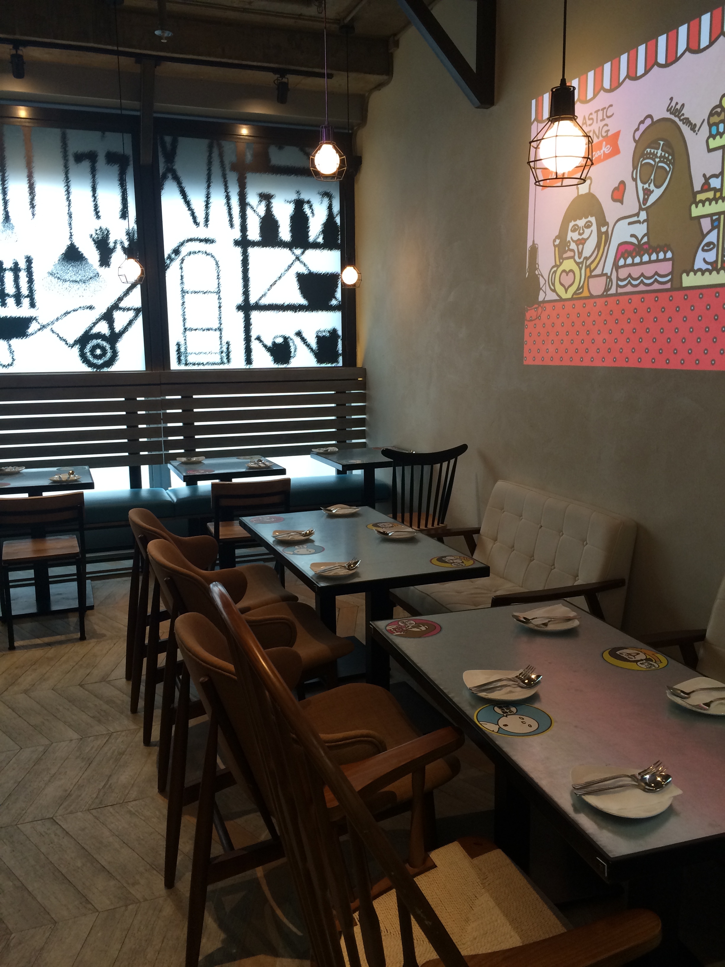 Ishigaki Cafe Sheung Shui,china glazed porcelain tile,china glazed ceramic tile,flooring,topworlds