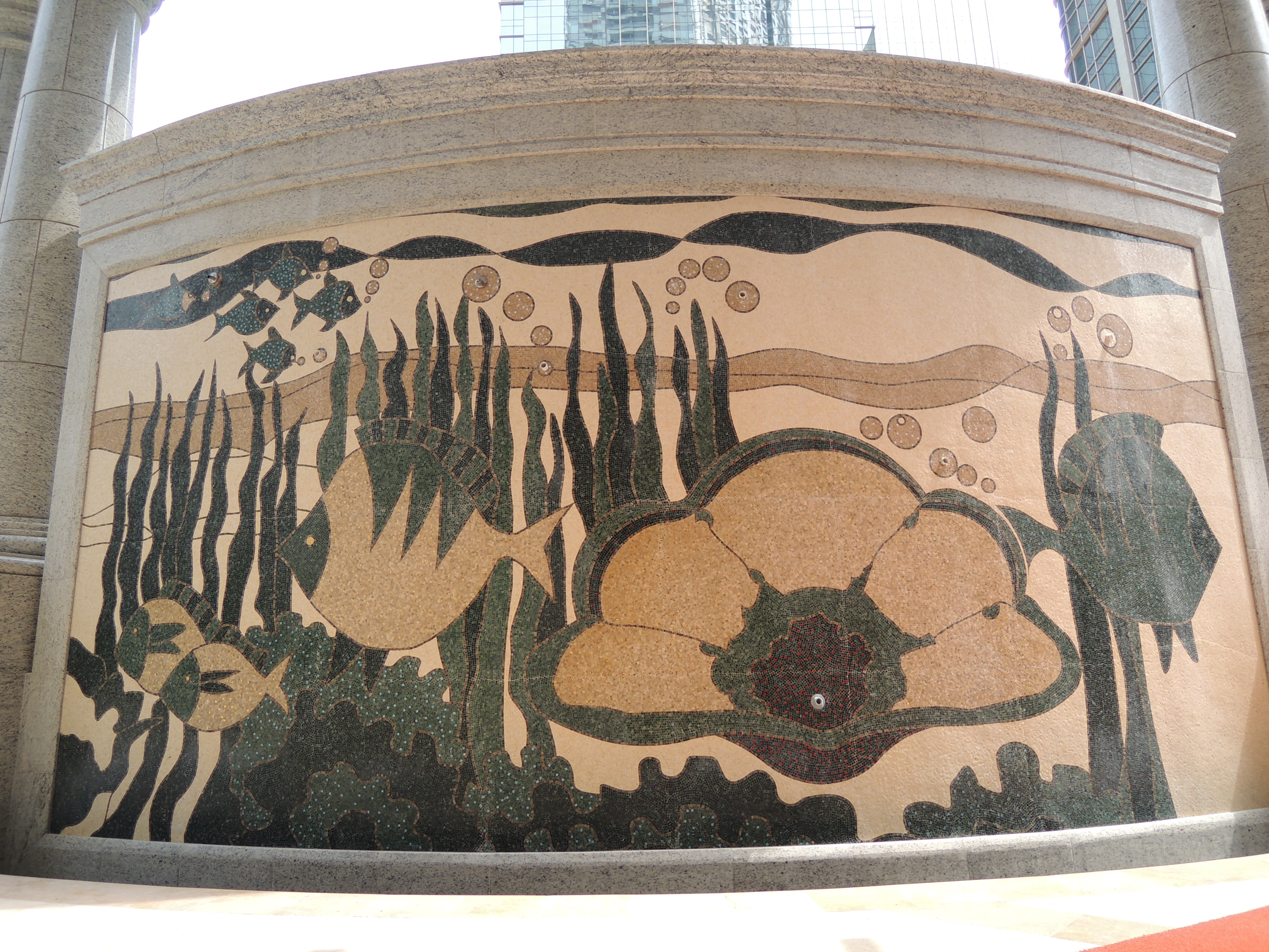 The Lamgham Shenzhen wall art,china hand cut marble mosaic tile,marble mosaic tile,topworlds