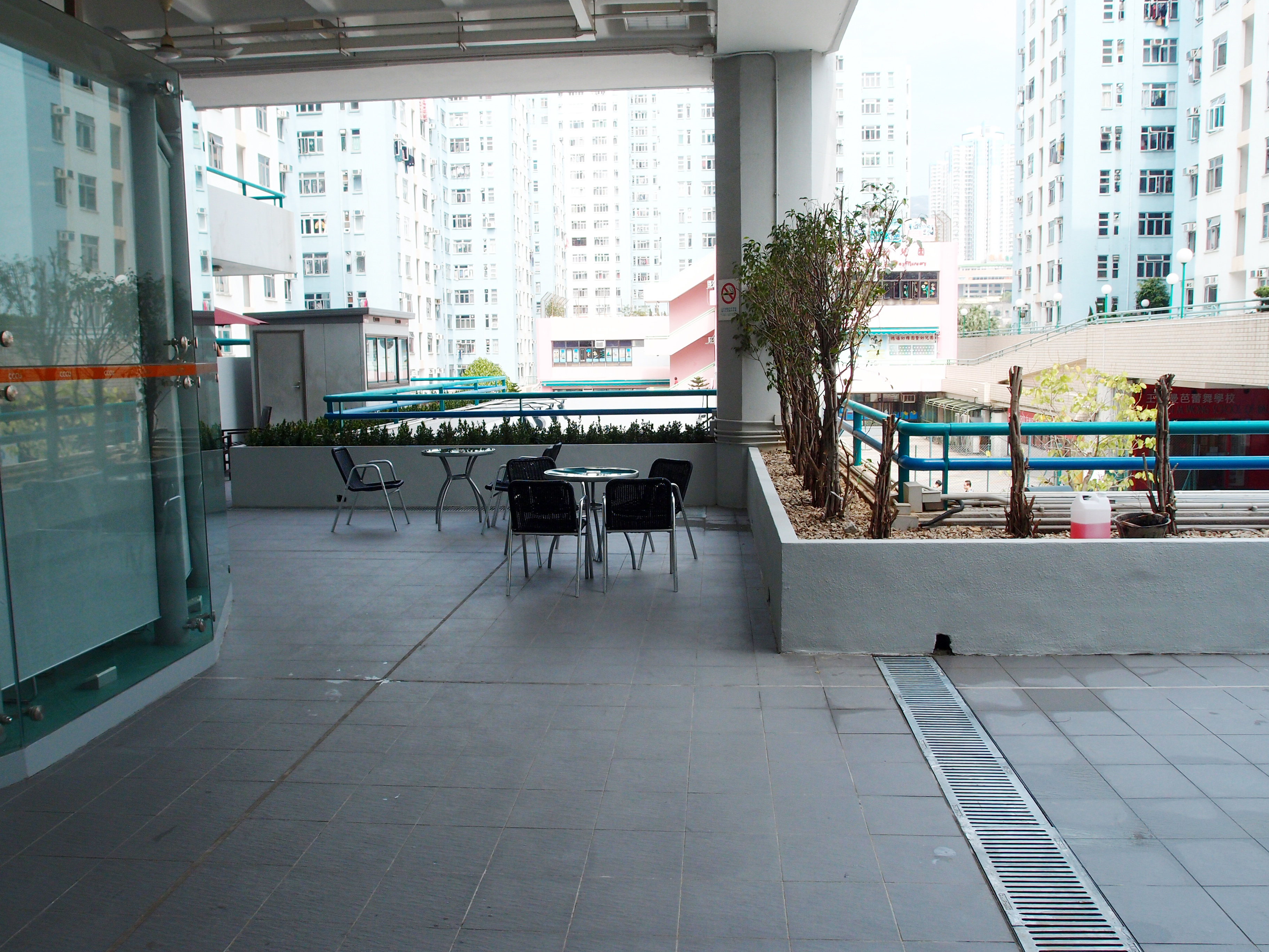 community college of city university,podium floor,china glazed porcelain tile,topworlds