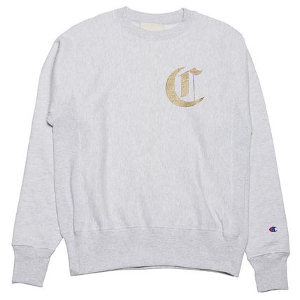 [現貨] Champion Y07988 Old English Lettering Crew