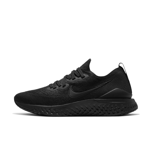 epic react flyknit triple black