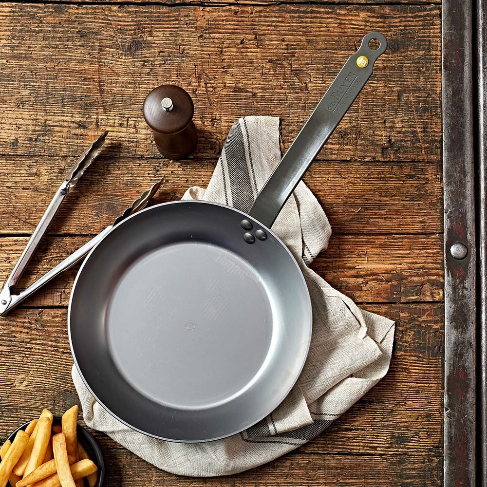 原礦蜂蠟鐵鍋 l 傳統柄平底鍋