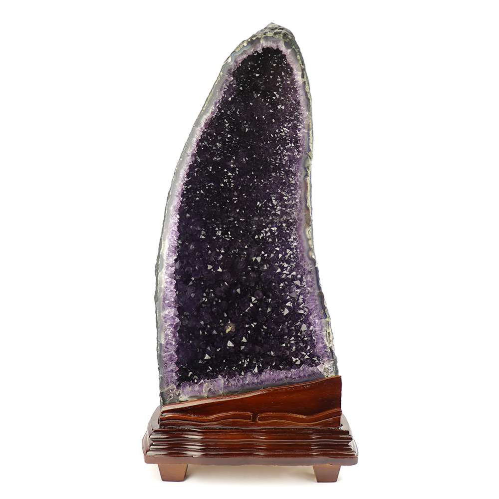 巴西紫水晶洞 21.9kg 火型晶洞