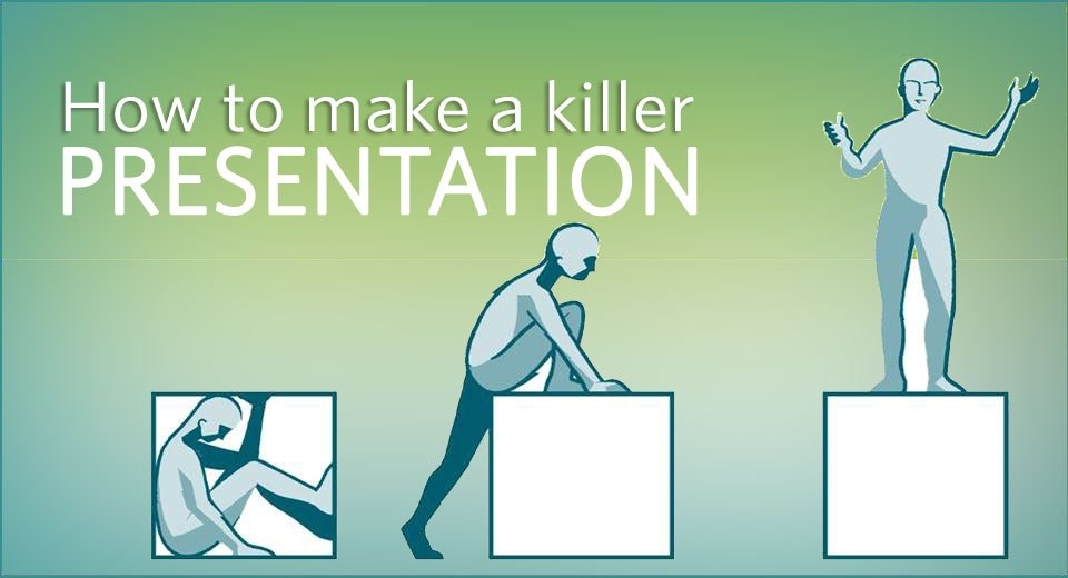 how to give a killer presentation article
