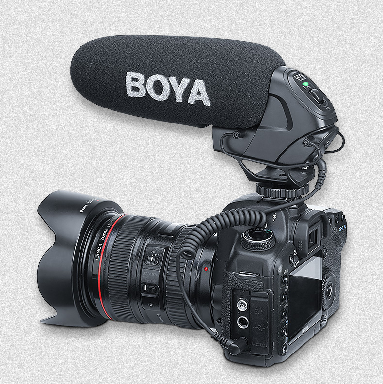 BOYA BY-BM3030專業級相機機頂麥克風