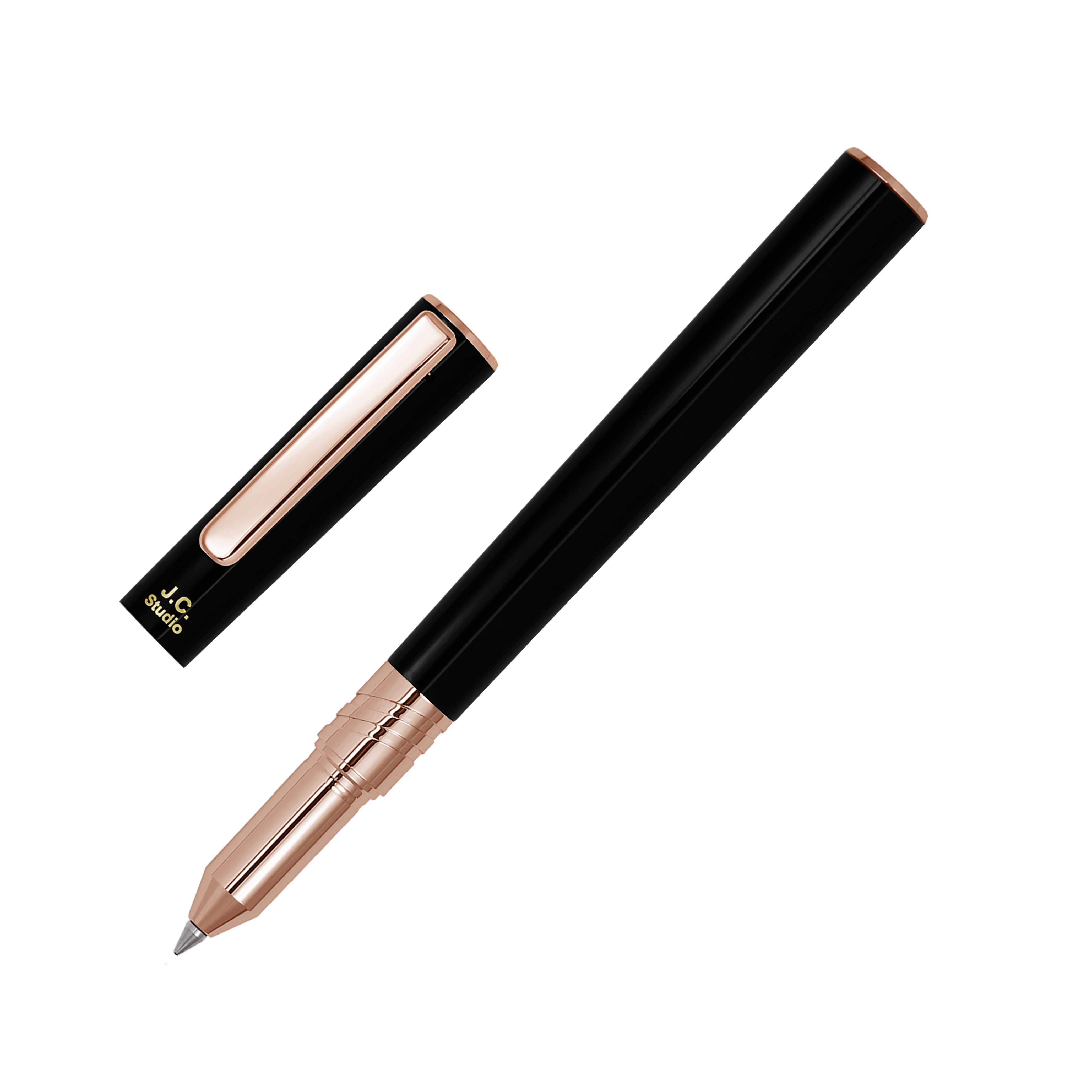 Muse Plus  玫瑰金特別版 鋼珠筆 - 亮顏黑