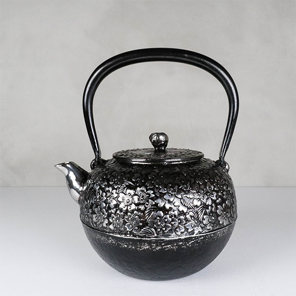 【佐藤勝弘】丸釜櫻 砂鐵壺1.1L