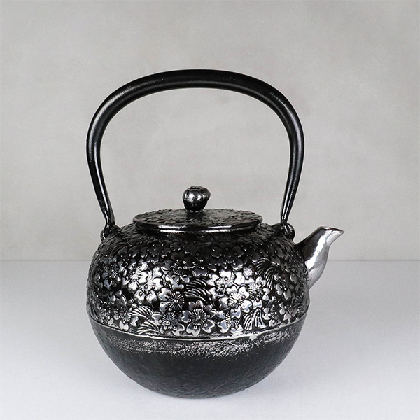 【佐藤勝弘】丸釜櫻 砂鐵壺1.1L