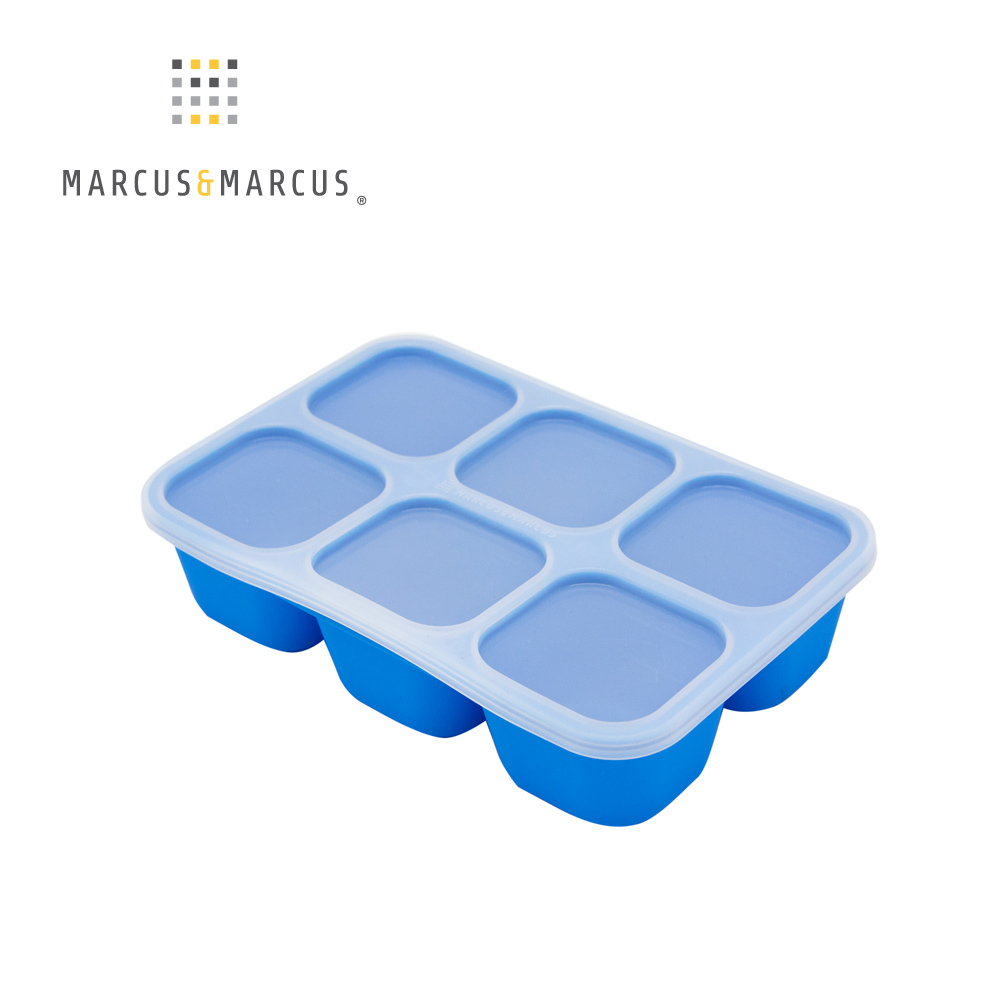 Marcus＆Marcus 動物樂園造型矽膠副食品分裝保存盒
